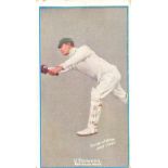 SNIDERS & ABRAHAMS, Cricketers in Action, Trumper (New South Wales), offset image, small stain to