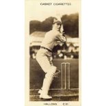 PATTREIOUEX, Famous Cricketers, C91 Hallows (Lancashire), printed back, VG