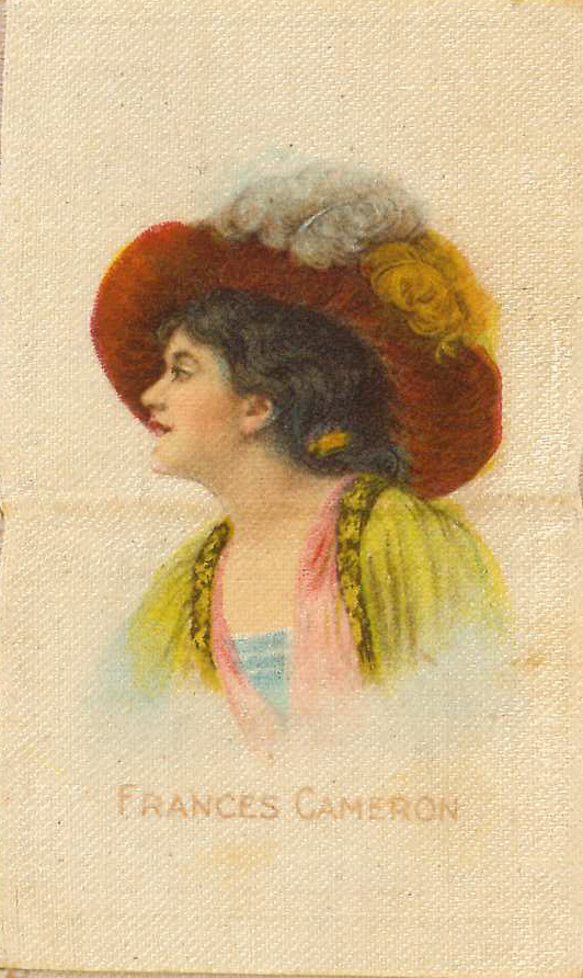 A.T.C., Baseball - Actresses, medium silks, actresses only, with backing cards, FR to G, 3