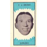 CLEVEDON, Football Club Managers, No. 21 Drake (Chelsea) & 36 Symon (Rangers), turquoise background,