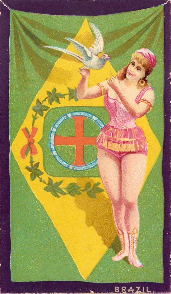 DUKE, Flags & Costumes, Brazil, extra-large, VG