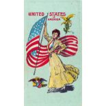 RUTTER, Girls Flags & Arms of Countries, United States, VG