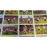 VERLAG, uncut sheets, 1962 World Cup (football), two sheets of 25, inc. early Pele, VG, 2