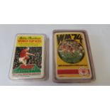 ASS, trumps card games, WM74 - 1974 Football World Cup (German); Bobby Charltons World Cup Aces,