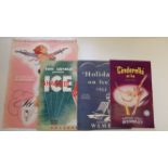 THEATRE, programmes for Ice Shows, mainly 1940s-1950s, UK & USA shows, G to VG, 22