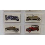 MIXED, complete (4), Lambert & Butler Motor Cars 1st, Wills Ships & Shipping, Churchmans Kings of