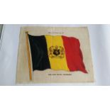 SINCLAIR J., Flags 7th, No. 10 Belgium Royal Standard, premium issue, anon., extremely rare, half-