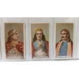 WILLS, Kings & Queens, complete & part sets, duplication, FR to VG, 102*