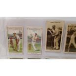CRICKET, odds from non-cricket sets, inc. Pattreiouex RP (3), Mitchell Sports (2), Ogdens Famous