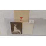 ABDULLA, Princess Mary Gift Card, with Picture cards (2) & greetings cards (3), 1914 (2, both with