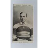 DAVIES, Newport Football Club (rugby), Brown, slight trim (35 x 63mm), G