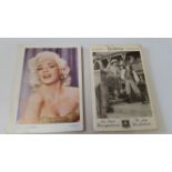 CINEMA, European part sets, p/c size, inc. Victoria Biscuits Three Musketeers (28), Merbotex (