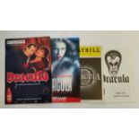 THEATRE, Dracula programmes, UK, USA & Madrid, inc. Raymond Huntley, Hamilton Deane, George