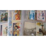 TRADE selection, inc. European, USA; greetings cards; children, views, historical, comedy,