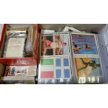 MIXED, selection, inc. Phillips Flags 4th (180 medium silks); trade, complete & part sets, Typhoo,