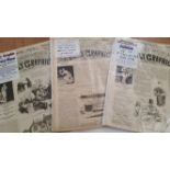 JUDAICA, magazines & pages removed from magazines, 1870s, inc. magazines, Daily Graphic, Illustrated