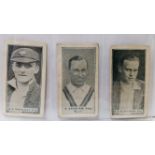 SWEETACRE, Cricketers (1926), English subjects, creased (8), P (3) to FR, 13