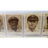 DUDGEON & ARNELL, 1934 Australian Cricket Team, complete, VG, 16