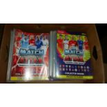 FOOTBALL, modern, complete & part sets in plastic folders (18), inc. Topps Match Attax, 2007/8-