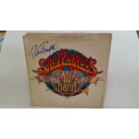 POP MUSIC, signed LP record cover by Peter Frampton, Sgt peppers Lonely hearts Club Band, to front