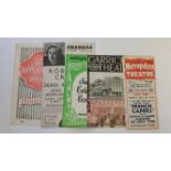 MAGIC, theatre programmes, 1940s-1950s, inc. Virgil & Julie, Dany Ray, Freddie Harris & Christine,