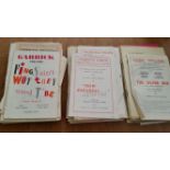 THEATRE PROGRAMMES, London selection, 1940s-50s, inc. Lyric, Vaudeville, Wyndhams, Garrick,