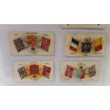 E.R.B., Flags of All Nations, mixed backs, creased (1), FR to G, 12