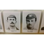 CRICKET, modern, mainly complete sets, Marks & County Print, in modern album, EX, 600*