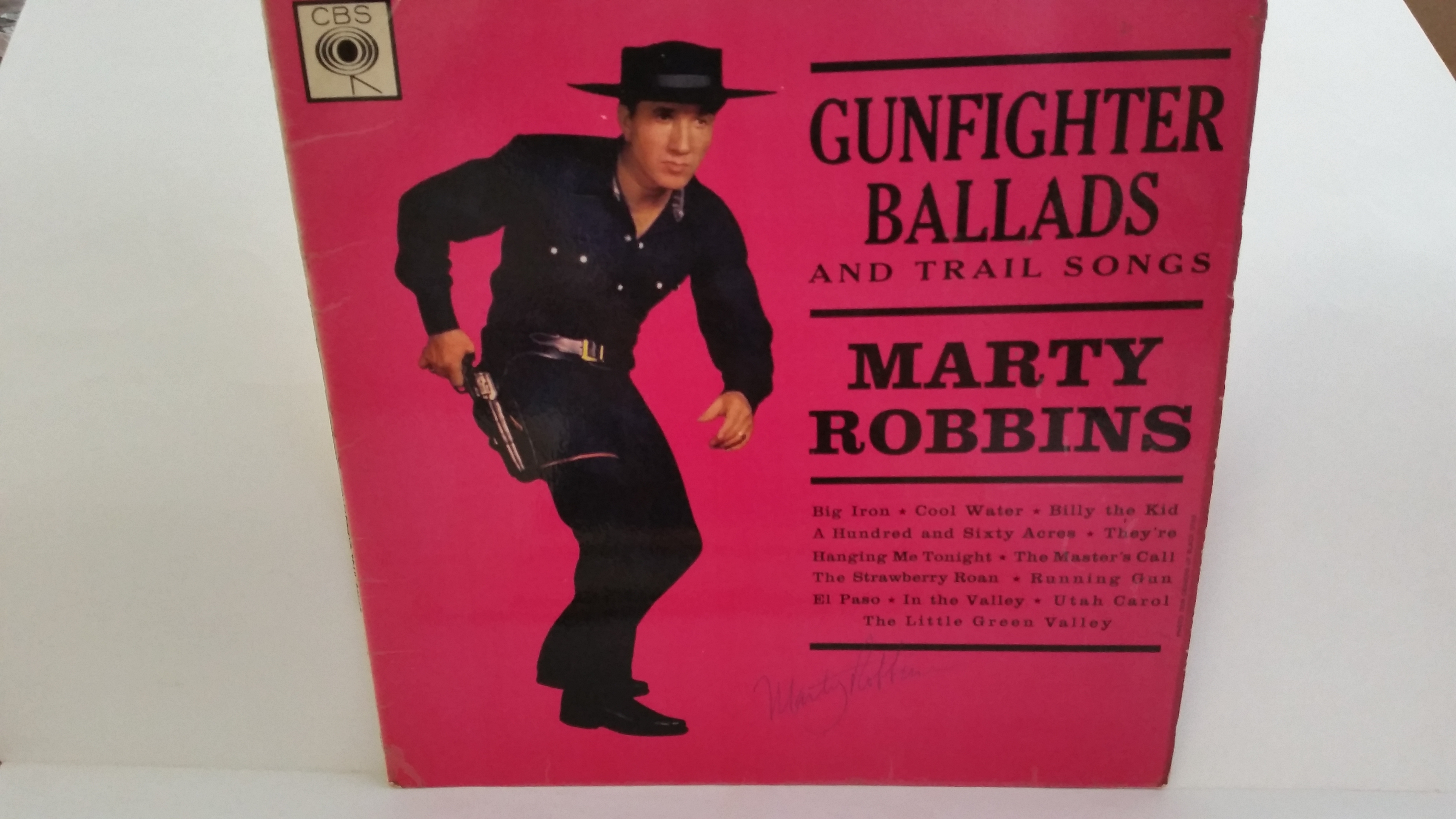 POP MUSIC, signed LP record covers, Marty Robbins, Brenda Lee (both to front covers), The