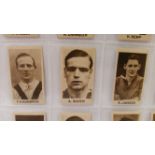 ROCHE & CO., Famous Footballers, complete, with rare No. 21, miniature, VG to EX, 50