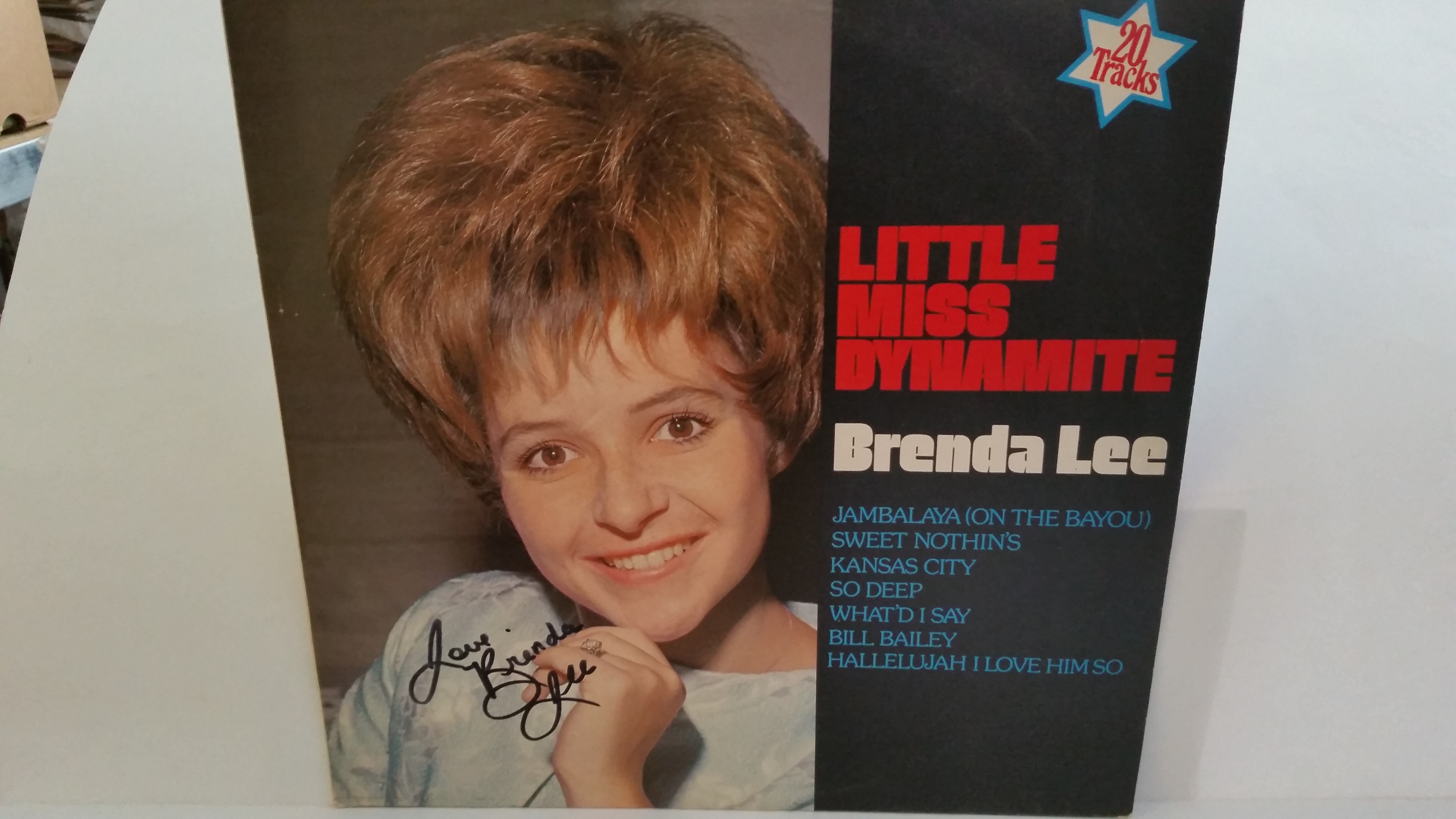 POP MUSIC, signed LP record covers, Marty Robbins, Brenda Lee (both to front covers), The - Image 2 of 3