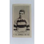 JONES T.E., Welsh Rugby Players, Llewellyn (Llwynypia), VG