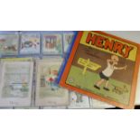 WIX J., Henry selection, inc. booklet, Henry - The Funniest Living American by Anderson (Book 1);