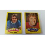 A. & B.C. GUM, 1974 Footballers, missing Nos. 17 & 126, VG to EX, 130