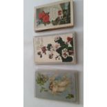 POSTCARDS, greetings, inc. Christmas, Birthday, scenes, floral, verse, birds, children, religious