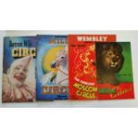 CIRCUS, programmes, inc. Bertram Mills (7), 1946-1952; Krone (4), Moscow State Circus (5) etc., G to