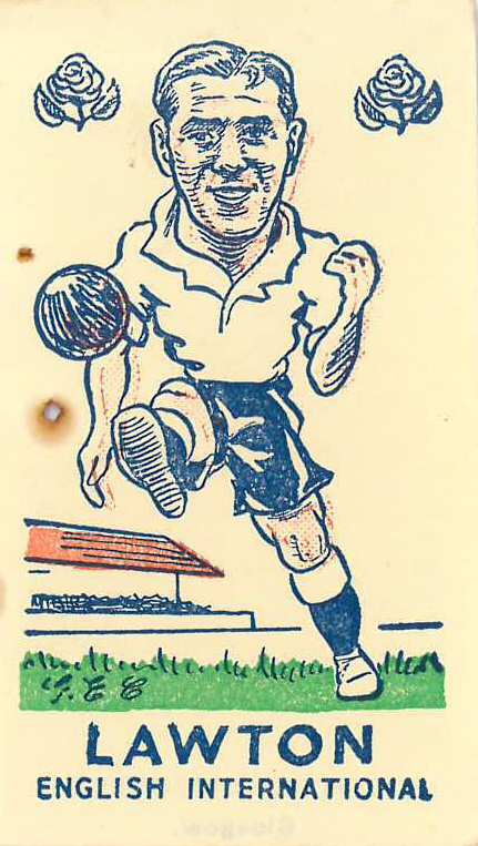 S. & B. PRODUCTS, Torry Gillicks Internationals (football), mixed backs, with booklet cover,