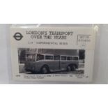 POSTCARDS, modern selection, inc. transport, inc. London's Transport Over The Years sets (4), art,