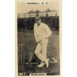 PHILLIPS, Cricketers (brown), Nos. 53, 60, 62-65, 77, 83, 117 & 118, EX, 10