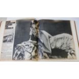 MUSIC HALL, Josephine Baker, scrap album containing numerous newspaper cuttings, magazine photos