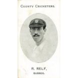 TADDY, County Cricketers, Butt & Relf (both Sussex), G, 2