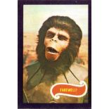 A. & B.C. GUM, Planet of the Apes, complete, EX, 44