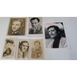 ENTERTAINMENT, signed photos etc., inc. William Marlow, Alfred Marx, Collette Gleeson, John