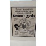 CINEMA, signed page from campaign book for Doctor in Clover, by four cast members, Joans Simms,