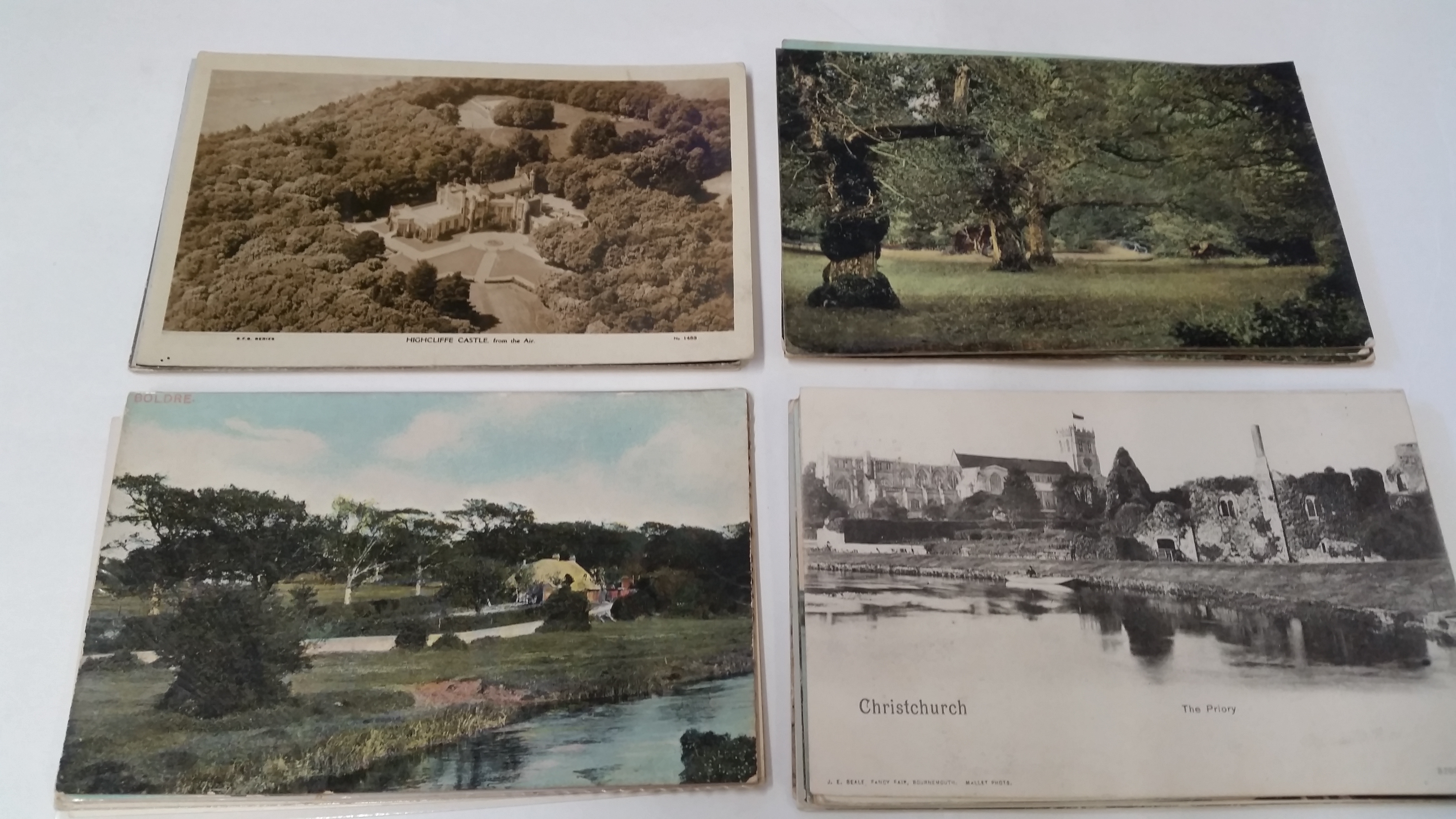 POSTCARDS, topographical selection, inc. churches, coastal, monuments, views, rivers,