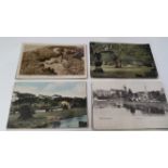 POSTCARDS, topographical selection, inc. churches, coastal, monuments, views, rivers,