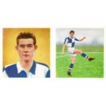 CHIX, Footballers - Portrait & Action (1-48), complete, extra-large, generally EX, 48