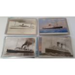 SHIPPING, postcards, inc. steamers, paddlesteamers, war ships, liners, ferries, Orient Line, Cunard,