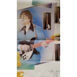 POSTERS, John Lennon selection, inc. John Lennon Rickerbacker L.E., Imagine (showing Lennon at