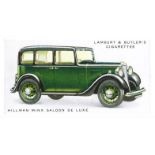LAMBERT & BUTLER, Motor Cars, complete, grey, EX, 25